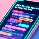 340+ Rizz Pick Up Lines to Flirt Over Text