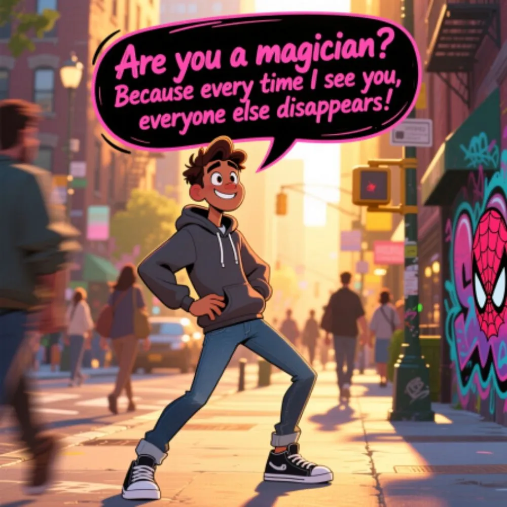 Bold & Funny Rizz Pick Up Lines for In Person