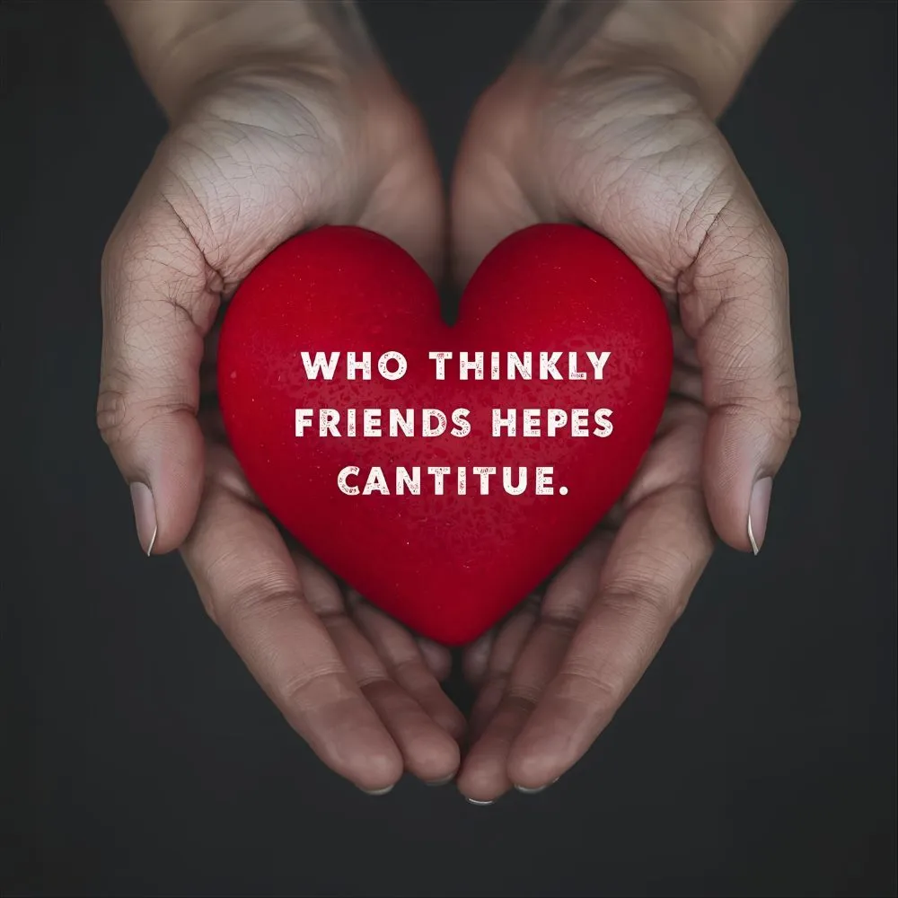 Friendship Heart Captions