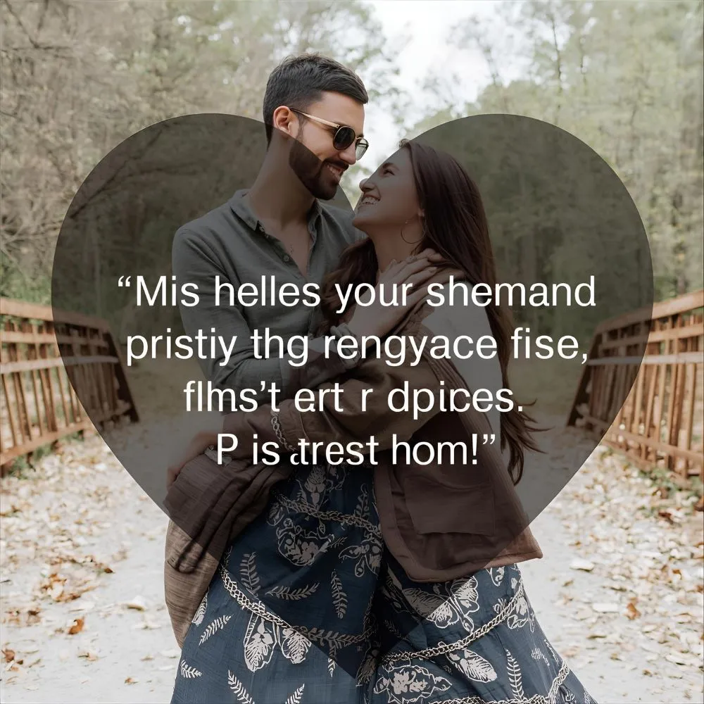 Romantic Heart Captions for Couples