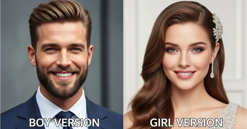 Cute Gender Swap Captions