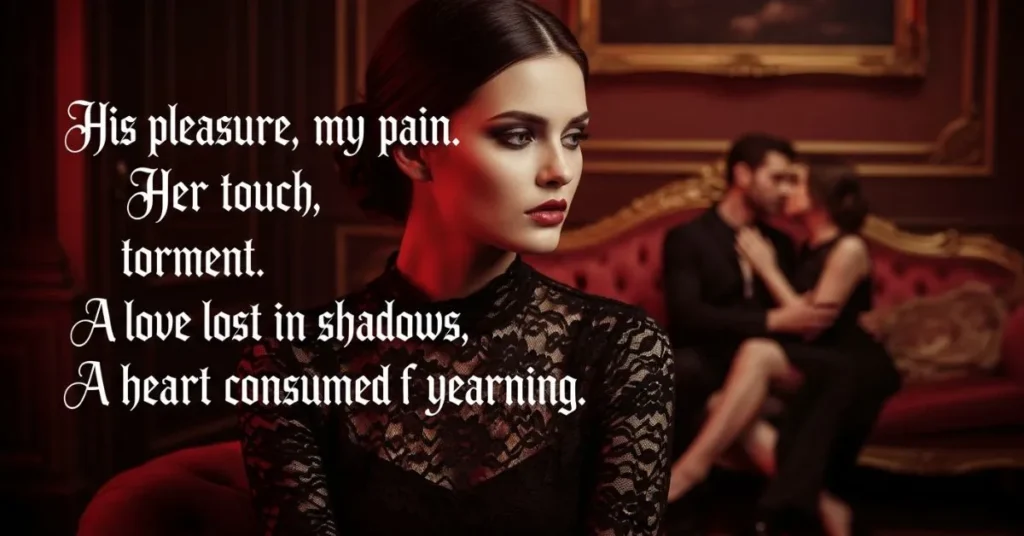 Dark & Intense Cuckquean Captions