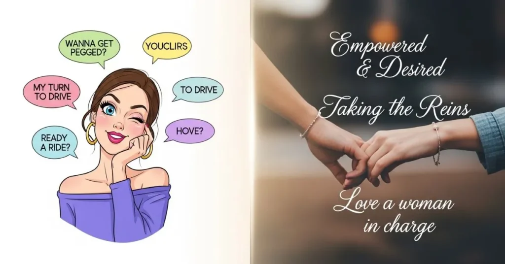 Flirty Pegged Captions 