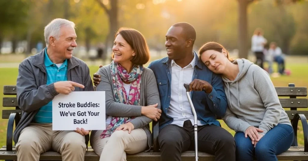 Friendship Captions for Stroke Buddies