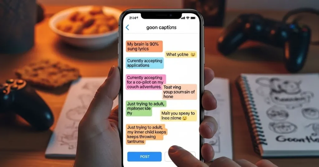 Goon Captions for Twitter/X & Micro-Posting
