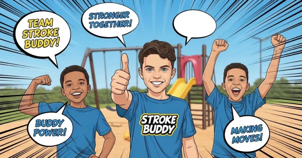 Grateful & Thankful Stroke Buddy Captions