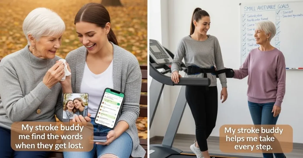 Heartfelt & Emotional Stroke Buddy Captions