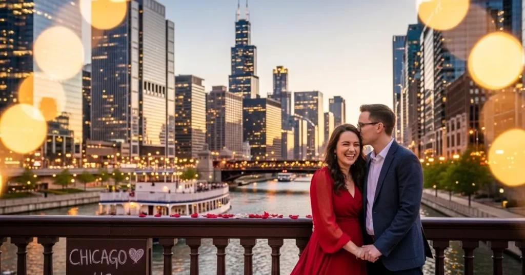 Romantic Chicago Captions