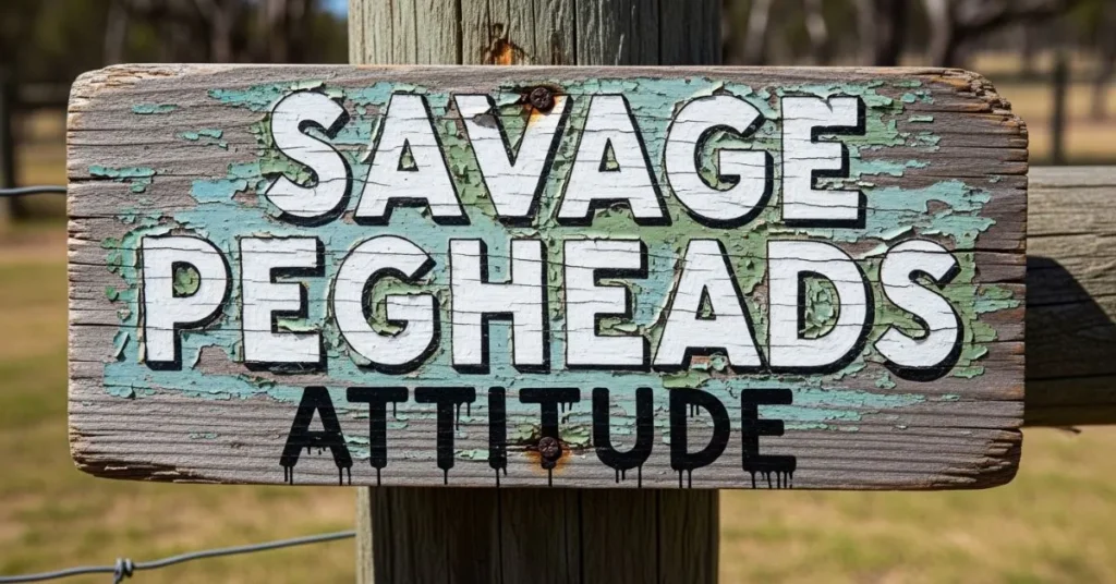 Savage Pegged Captions 