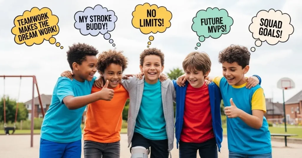 Stroke Buddy Captions