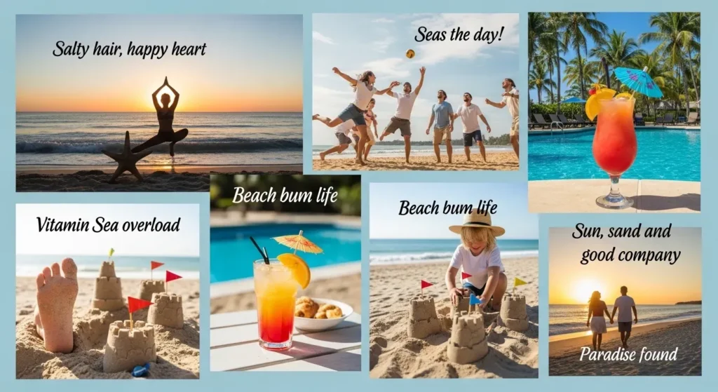 Beach Vacation Captions