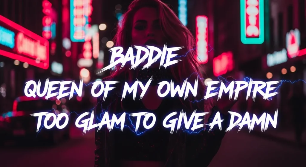 Bold & Savage Baddie Captions