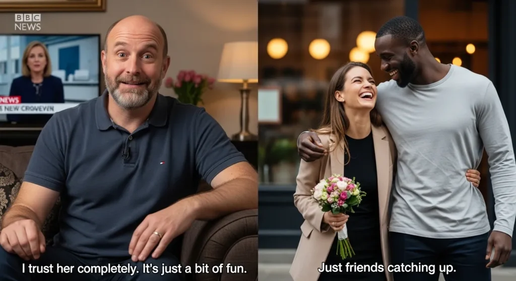 Confident BBC Cuckold Captions