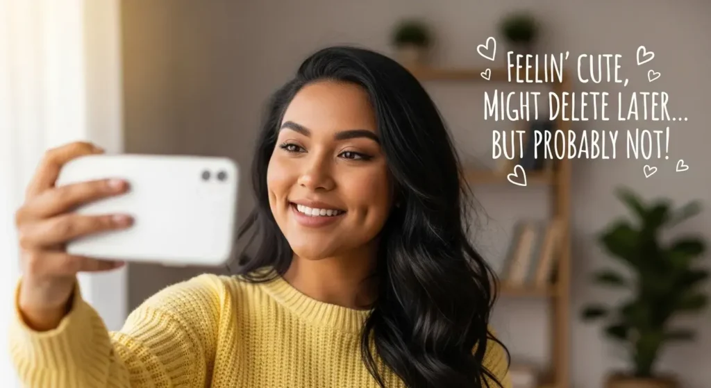 Cute Selfie Captions