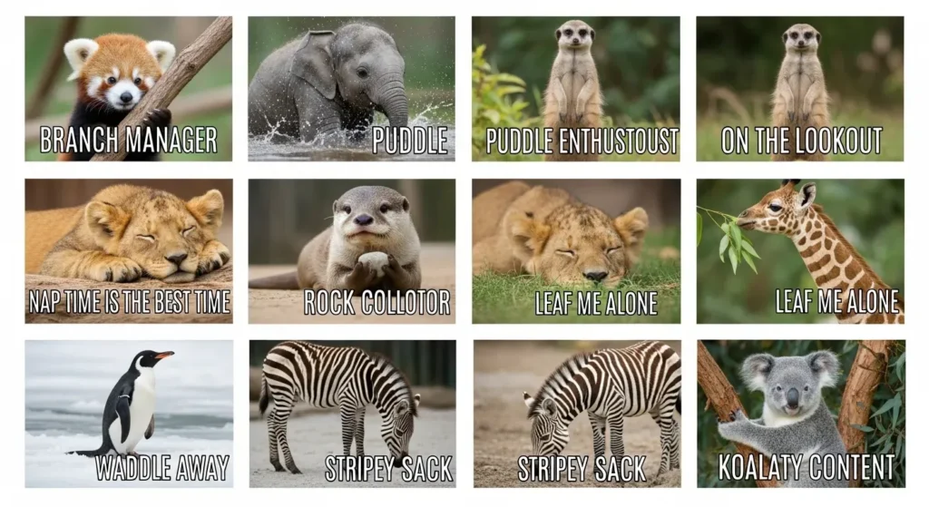 Cute Zoo Captions