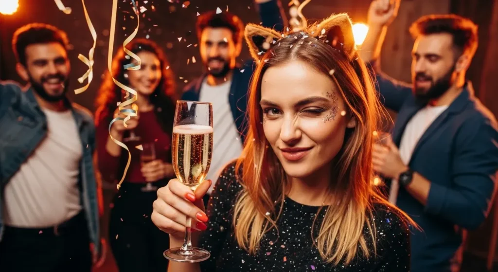 Flirty Party Animal Captions