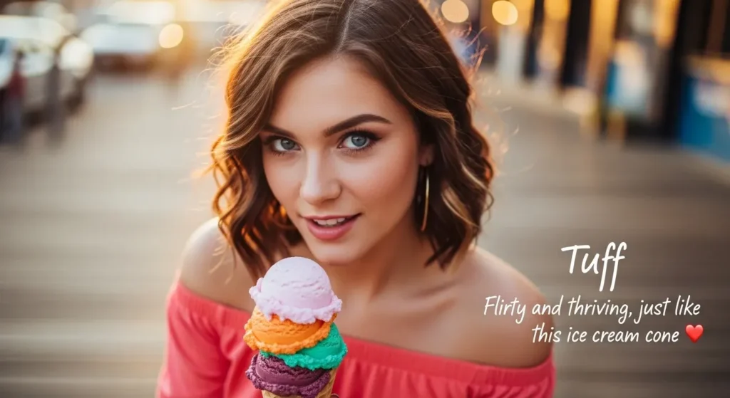 Flirty Tuff Instagram Captions