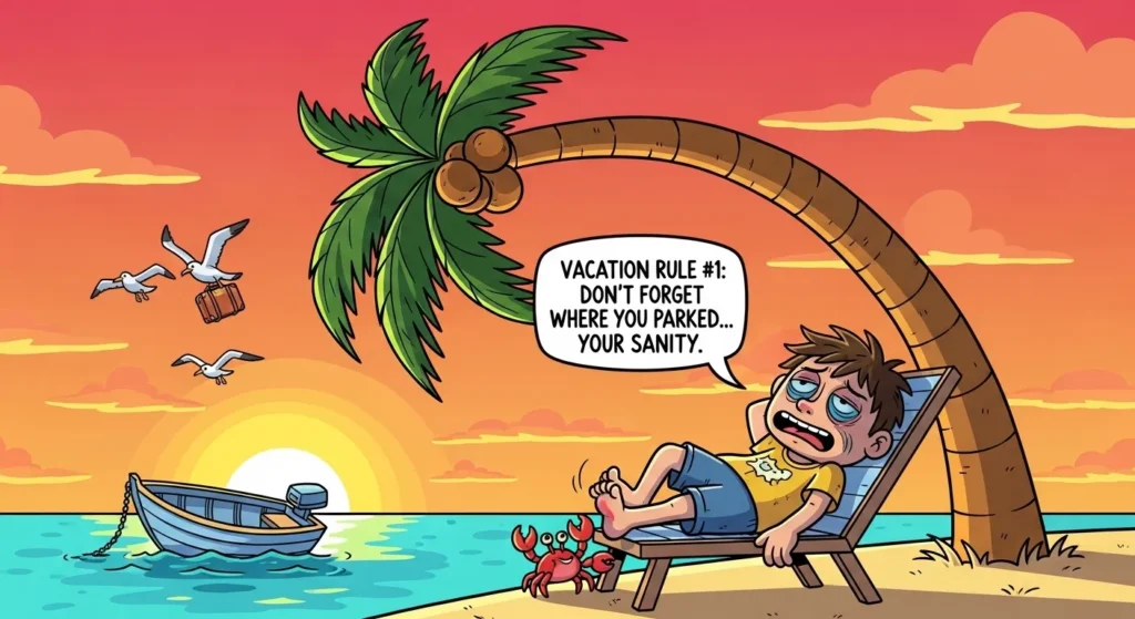 Funny Vacation Captions