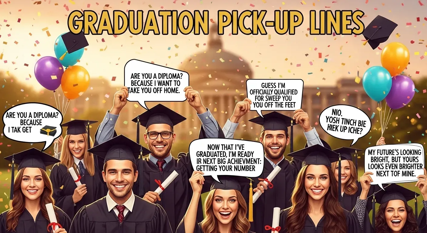 Graduation Pick Up Lines