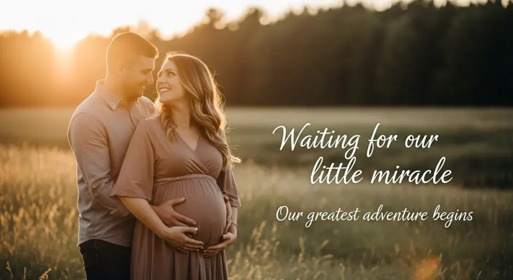 Maternity Shoot Captions