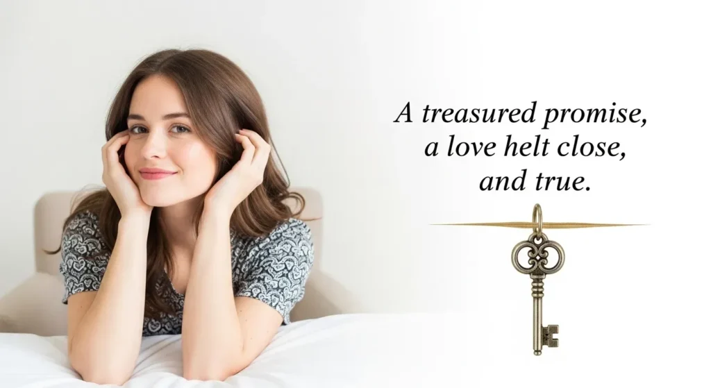 Romantic Chastity Captions