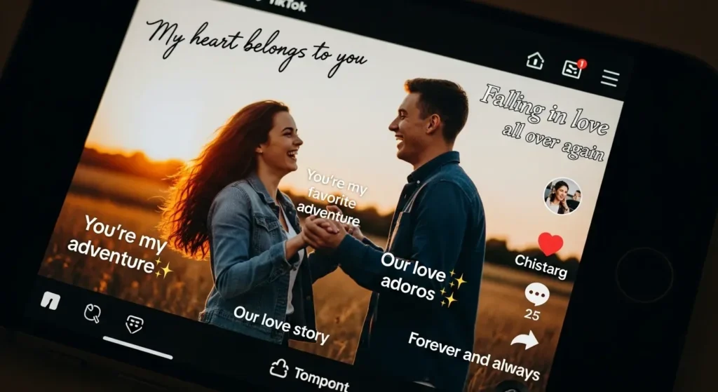 Romantic Tik Tok Captions