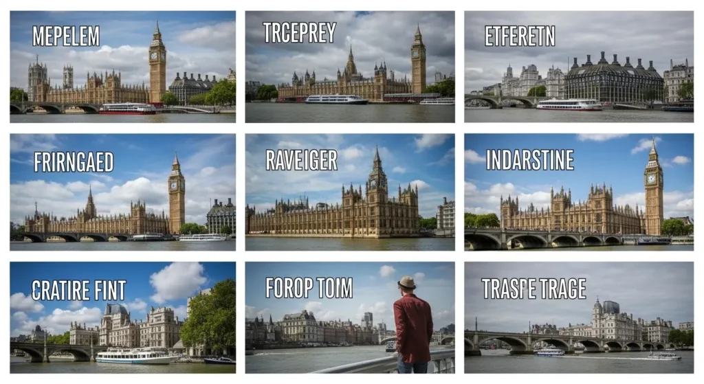 Travel London Captions